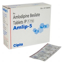 Amlip 5mg Cipla, India