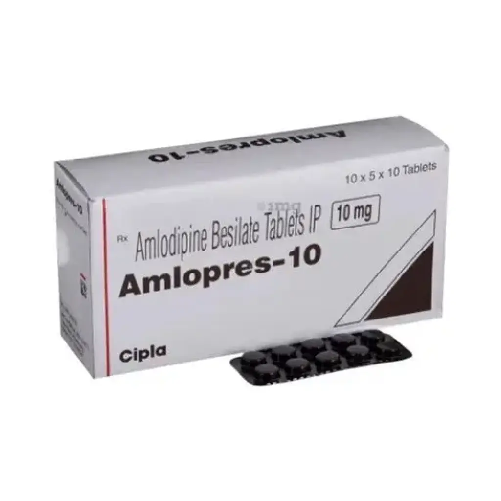 Amlopress 10 mg Cipla, India