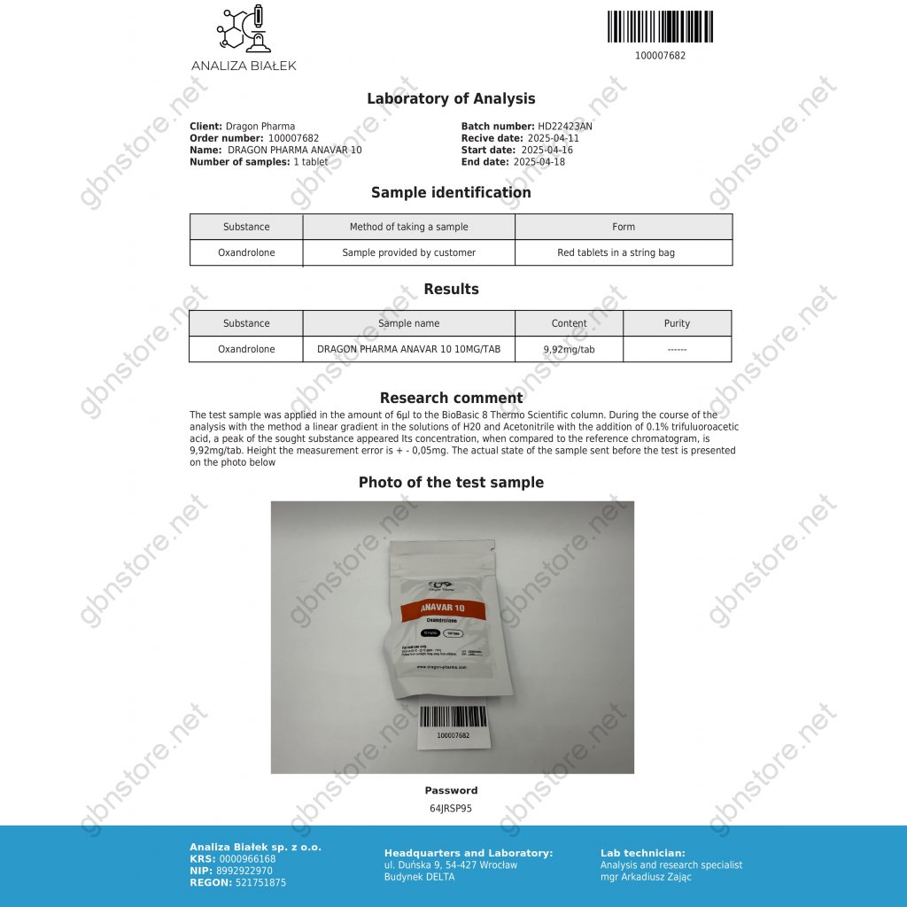 Anavar 10 Dragon Pharma, Europe Anavar 10 Dragon Pharma, Europe