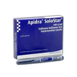 Apidra Solostar 100IU Sanofi Aventis