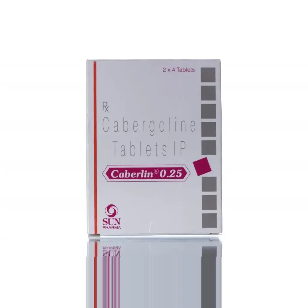 Caberlin 0.25 mg Sun Pharma, India