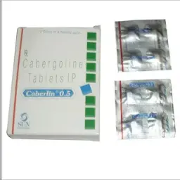 Caberlin 0.5 mg Sun Pharma, India