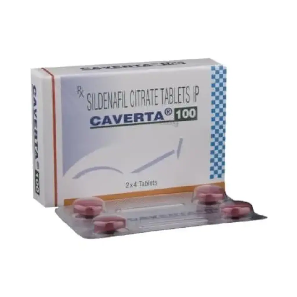 Caverta 100 mg Ranbaxy, India