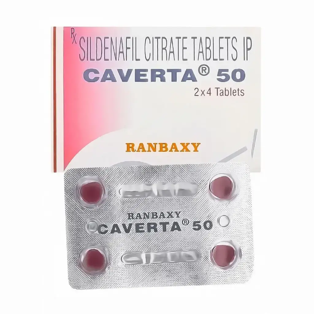 CAVERTA 50 Ranbaxy, India