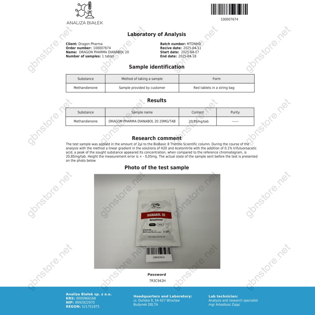Dianabol 20 Dragon Pharma, Europe Dianabol 20 Dragon Pharma, Europe