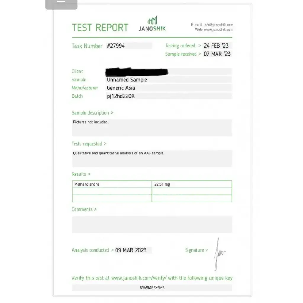 DIANABOL 25 Generic Asia