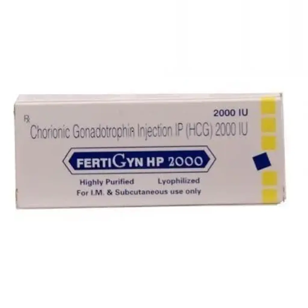 Fertigyn 2000 iu Sun Pharma, India