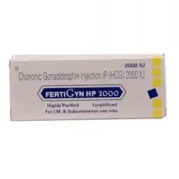 Fertigyn 2000 iu Sun Pharma, India