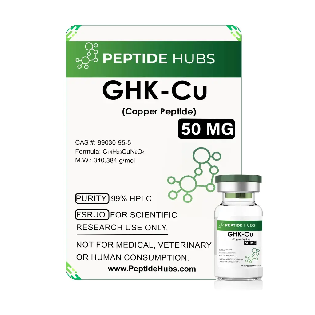 GHK-CU 50mg Peptide Hubs