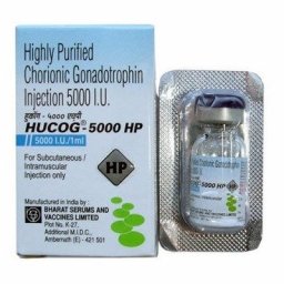 HUCOG INJ 5000iu HCG Bharat Serums And Vaccines Ltd, India