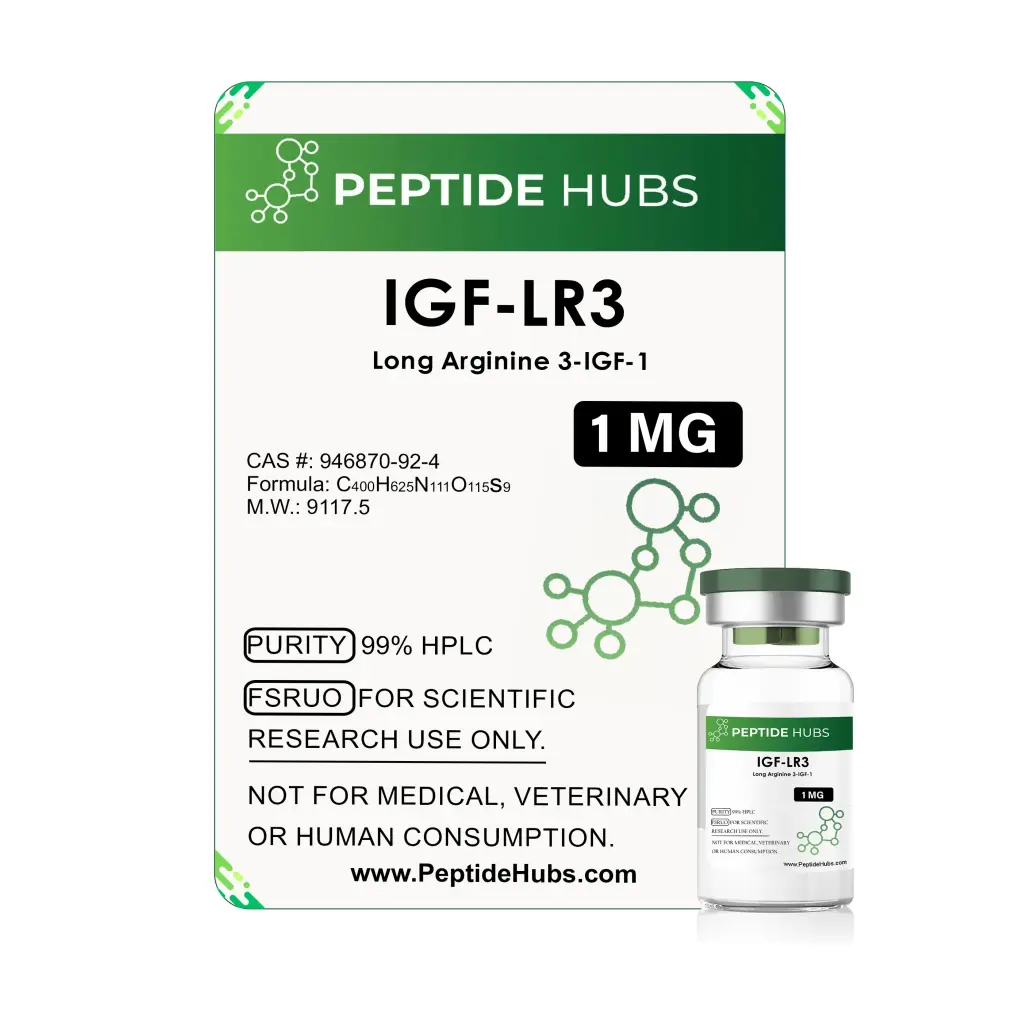 IGF-LR3 Peptide Hubs
