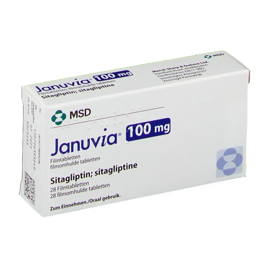 Januvia 100 mg (Sitagliptin) Merck