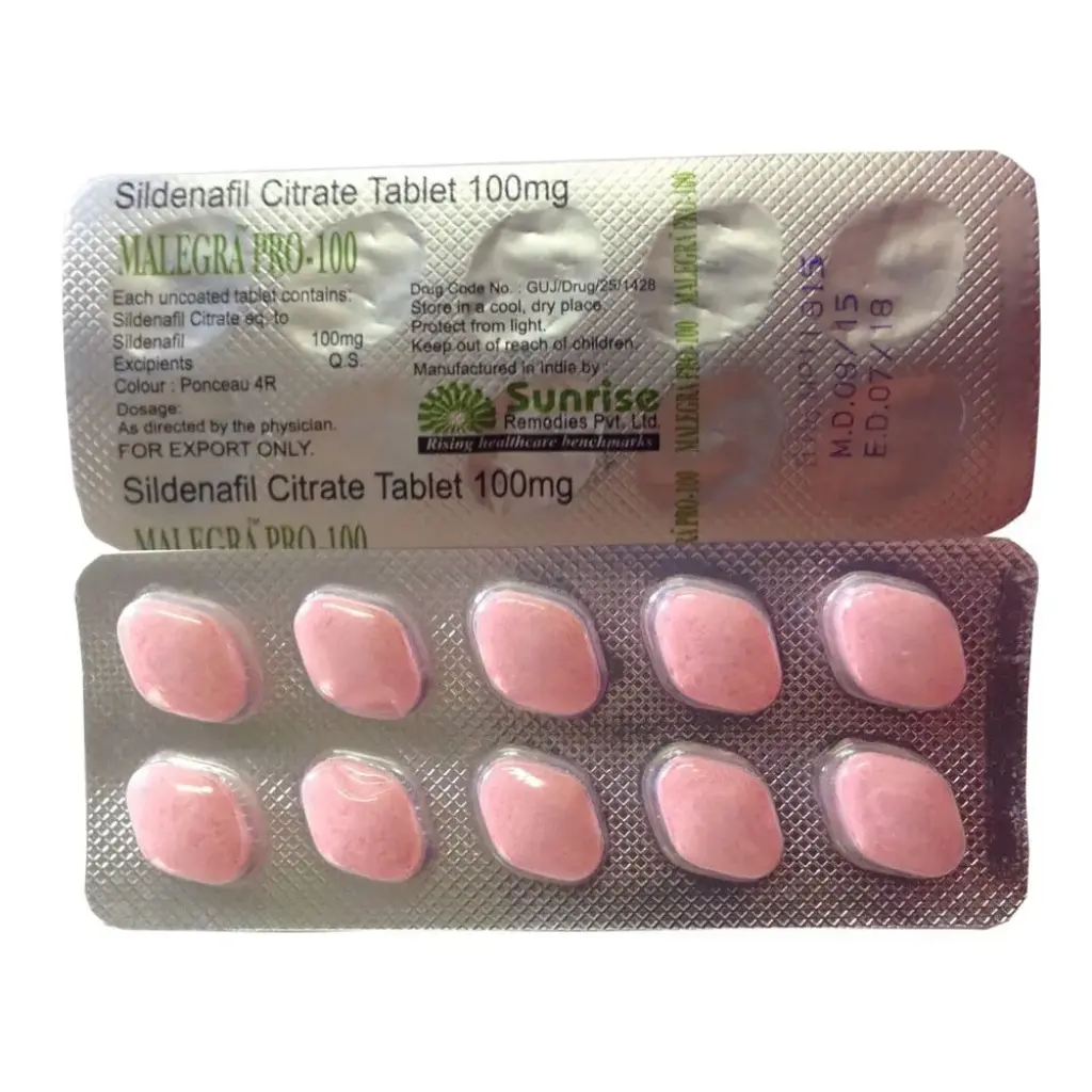 Malegra Pro 100 mg Sunrise Remedies