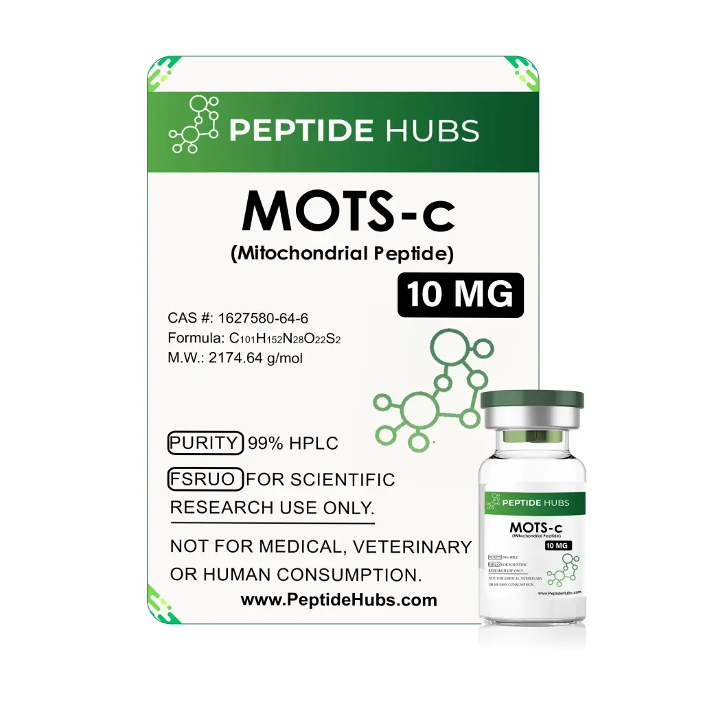 MOTS-c 10mg Peptide Hubs