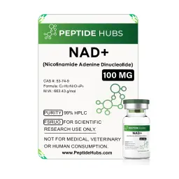 NAD+ 100mg Peptide Hubs
