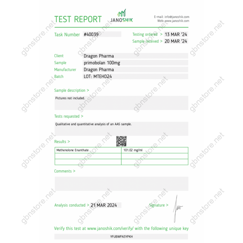 Primobolan 100 Dragon Pharma, Europe Primobolan 100 Dragon Pharma, Europe