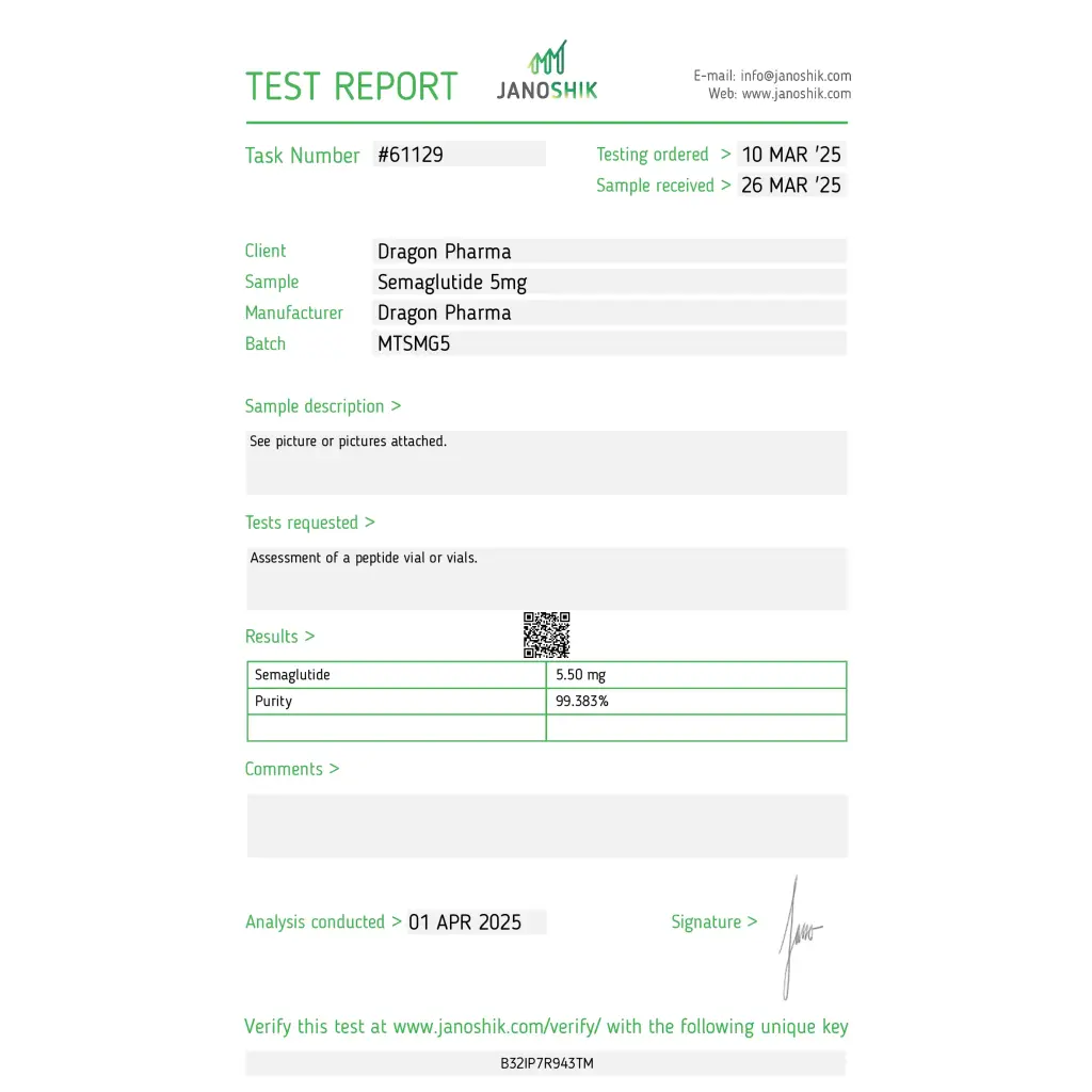 Sema-Pep Dragon Pharma, Europe Sema-Pep Dragon Pharma, Europe