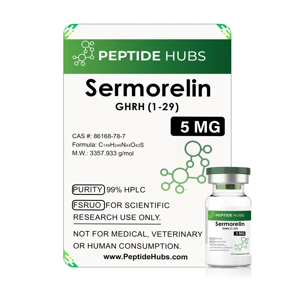 Sermorelin 5mg Peptide Hubs