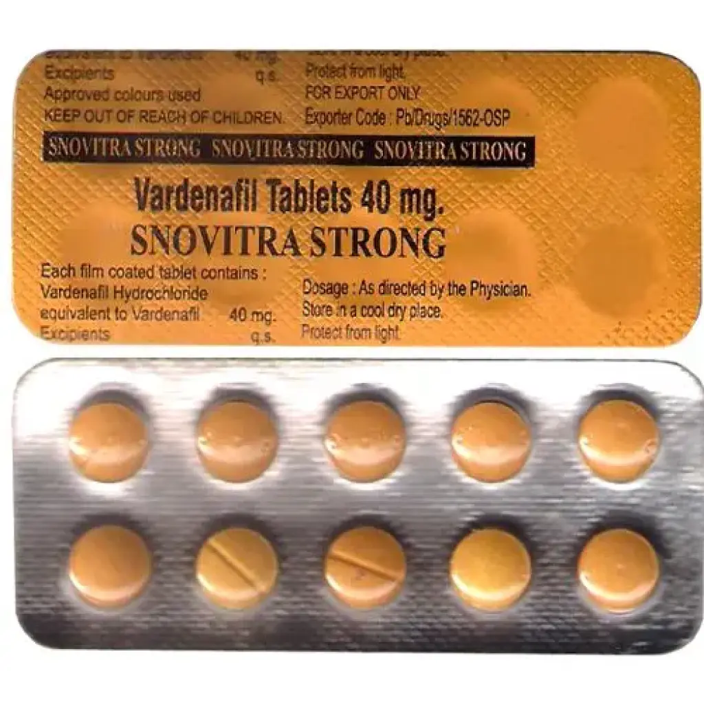 Snovitra Strong 40 mg Dharam Distributors