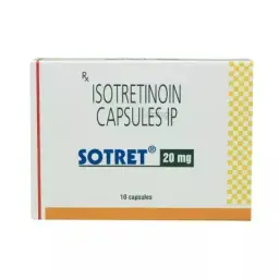 Sotret 20 mg Sun Pharma, India