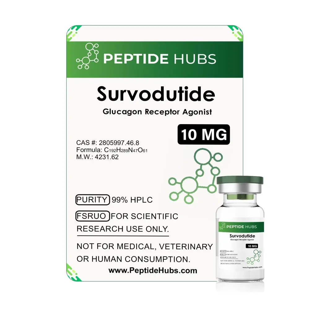 Survodutide 10mg Peptide Hubs
