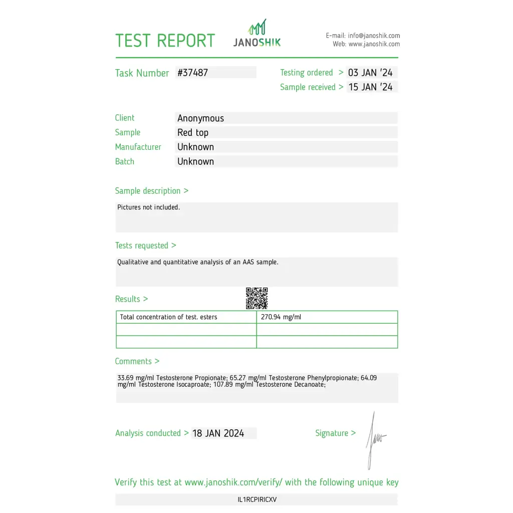 Sustanon 270 Stealth Labs