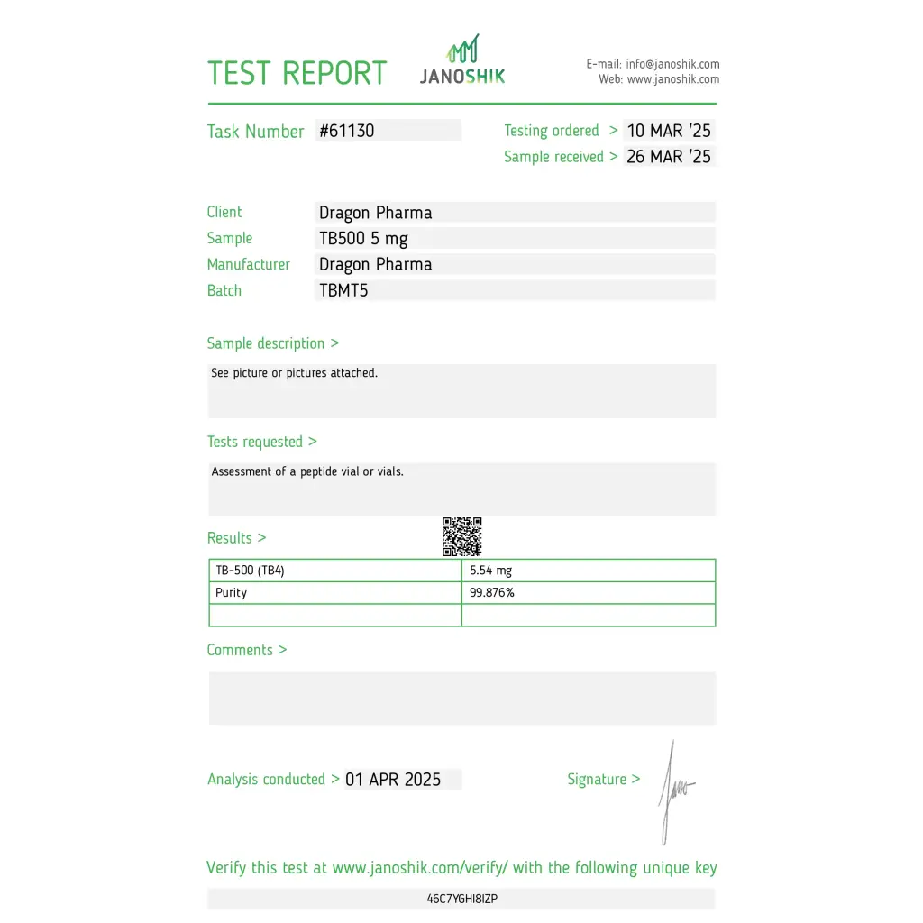 TB 500 Dragon Pharma, Europe TB 500 Dragon Pharma, Europe