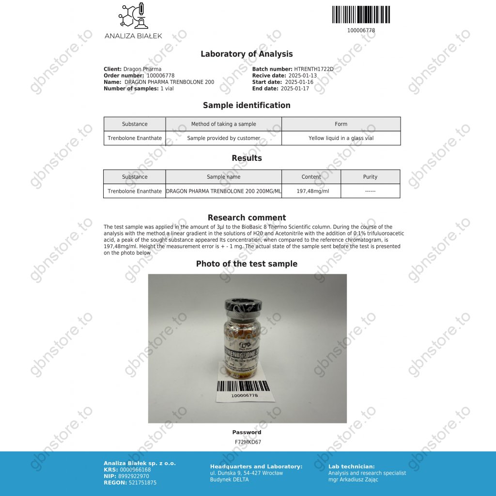 Trenbolon 200 Dragon Pharma, Europe Trenbolon 200 Dragon Pharma, Europe
