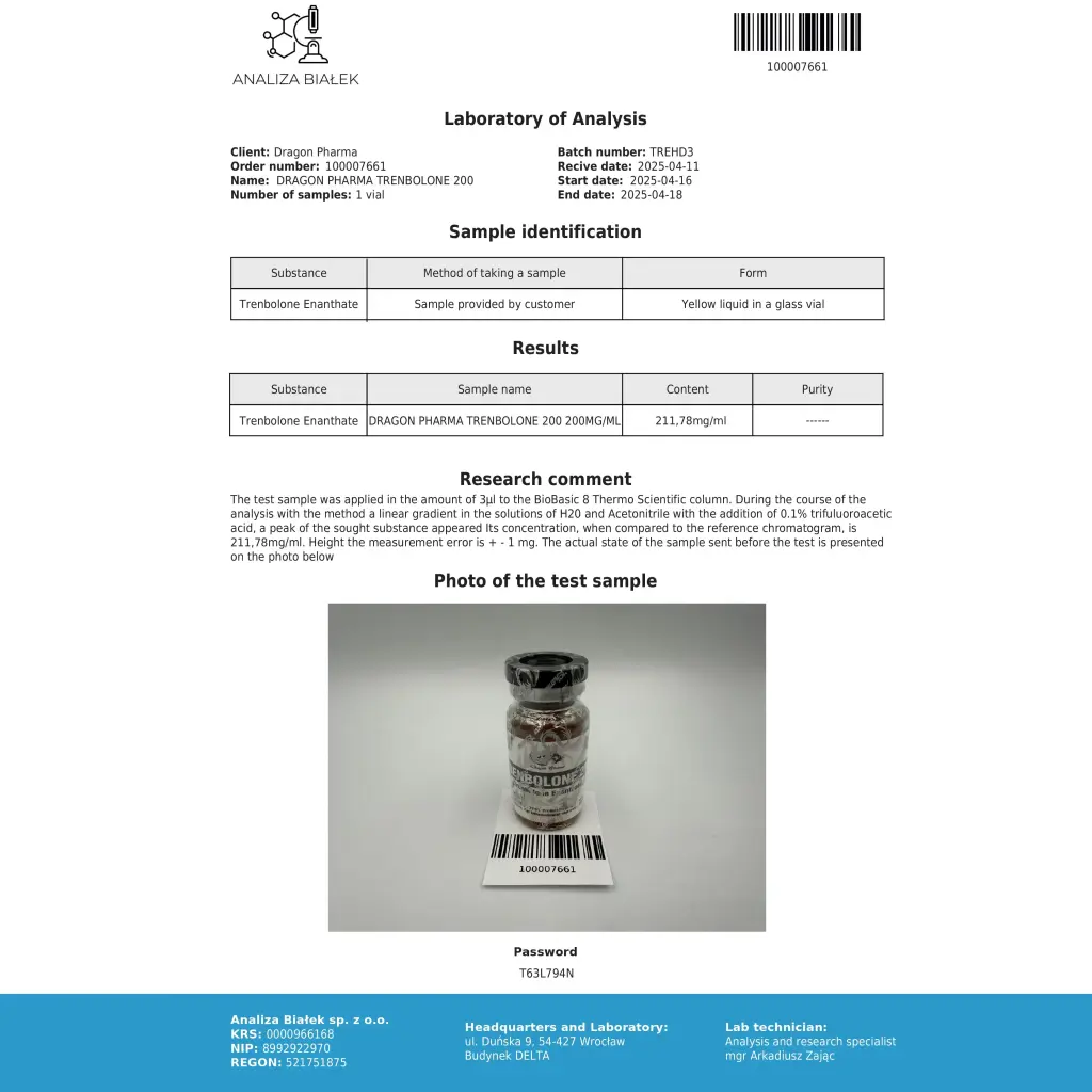 Trenbolon 200 Dragon Pharma, Europe Trenbolon 200 Dragon Pharma, Europe
