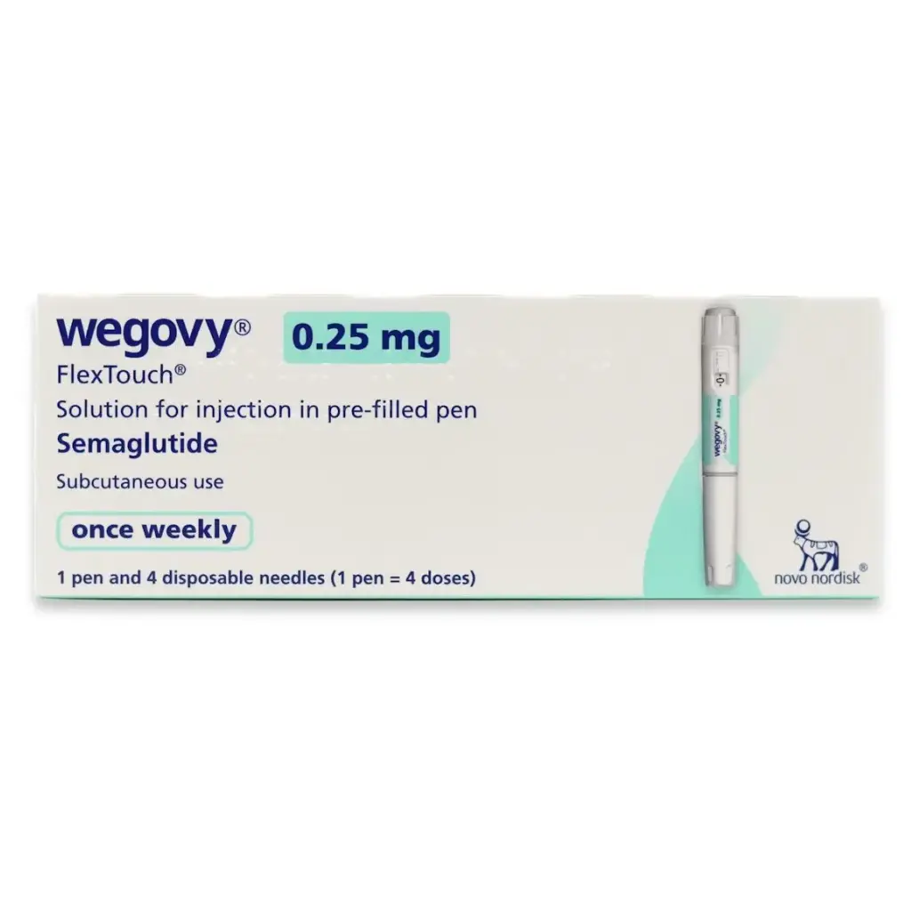 Wegovy FlexTouch 0.25mg Novo Nordisk Wegovy FlexTouch 0.25mg Novo Nordisk