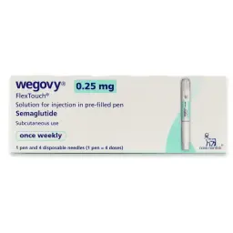 Wegovy FlexTouch 0.25mg Novo Nordisk