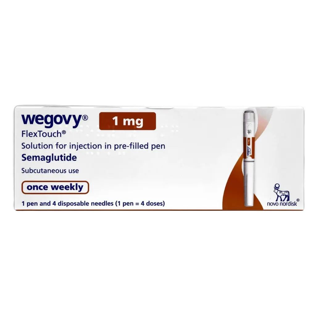 Wegovy FlexTouch 1mg Novo Nordisk Wegovy FlexTouch 1mg Novo Nordisk